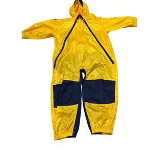 Tuffo Muddy Buddy Rain Suit Baby Toddler Size yellow Size 4T